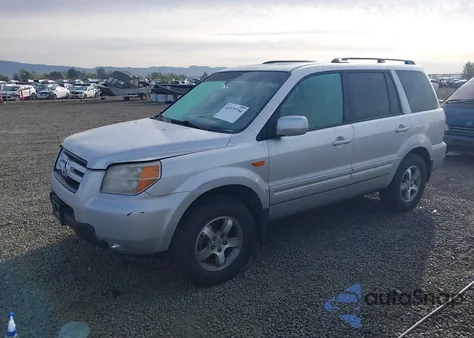 2007 Honda Pilot Ex-L из США, поврежденный, VIN 5FNYF18537B026076